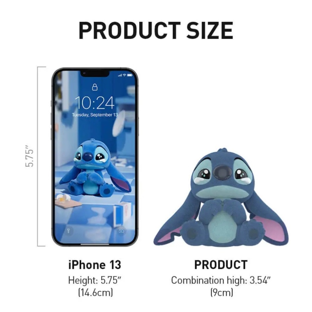 Being a Couch Potato - Disney Stitch Little Emotion Series Figure - Picture 3 of 16